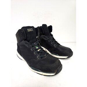 Dakota Men's 3617 Mid-Cut Quad Lite Steel Toe Steel Plate Shoes Black Size 11M